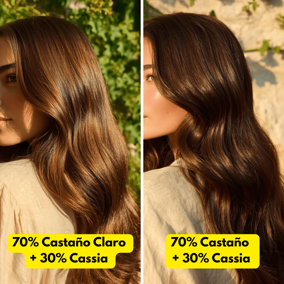 Cómo lograr un castaño más dorado que cobrizo - Henna Lovers