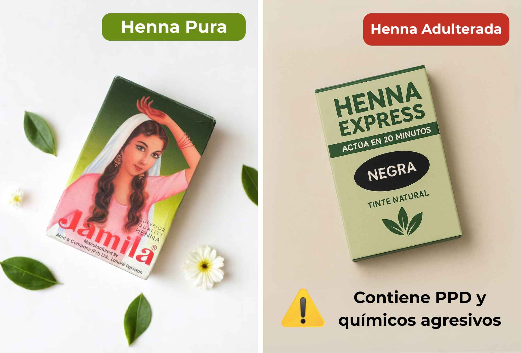¿"Henna Negra"? No. Es Otra Cosa