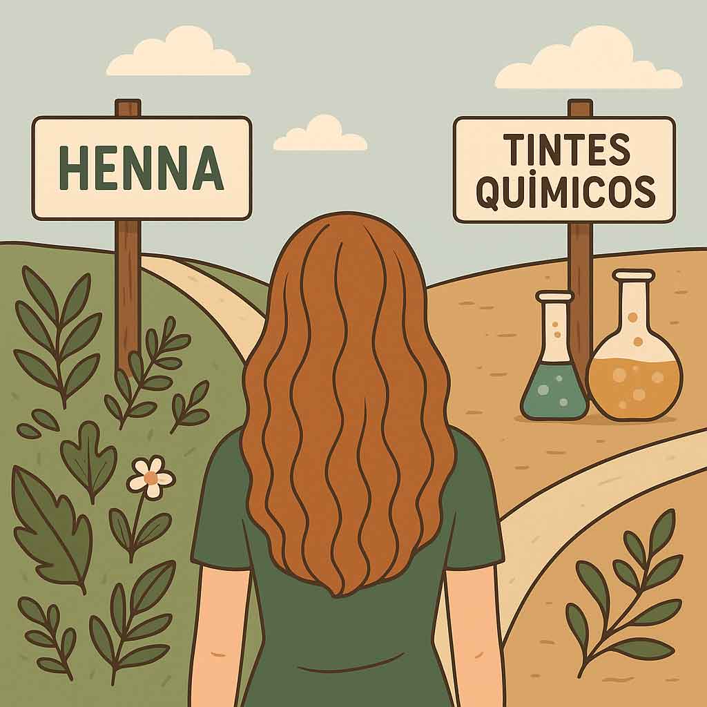 ¿Puedo volver al tinte químico después de usar Henna? - Henna Lovers