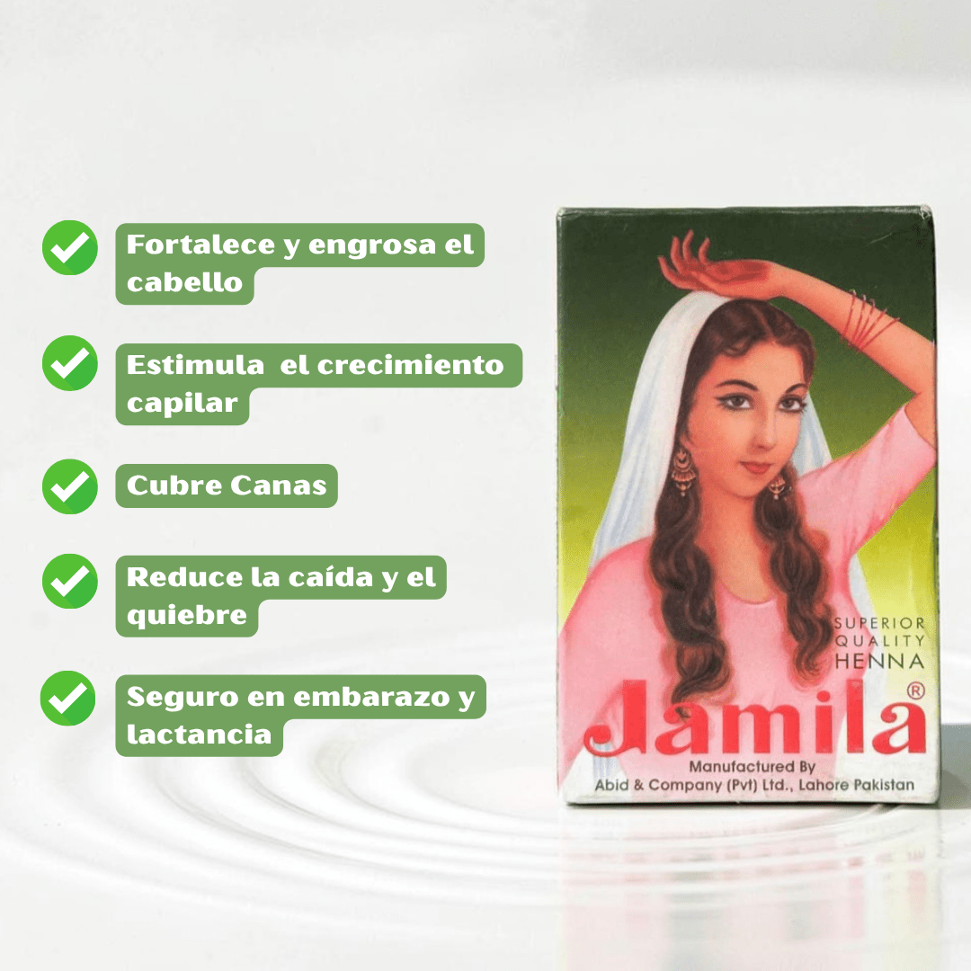 Pack Ritual Esencial Henna Jamila Hair - Cobrizo Natural y Duradero - Henna Lovers