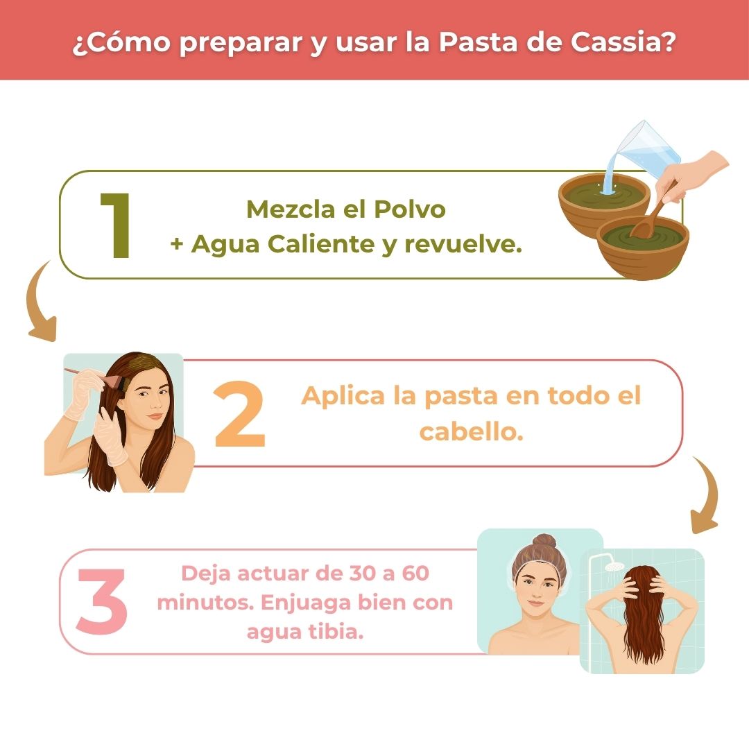 Tratamiento Capilar Polvo de Cassia (Henna Neutra)