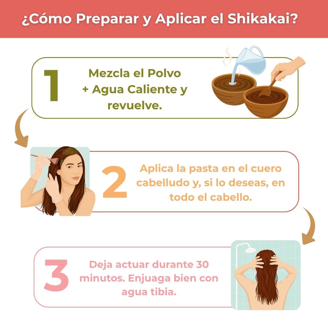 Polvo de Shikakai – Limpieza natural