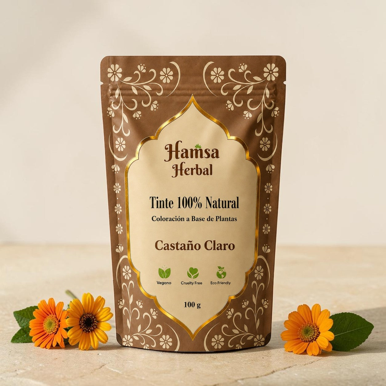 Tinte 100% Natural - Castaño Claro