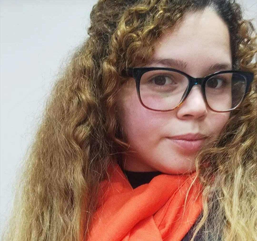 Cabello antes de Henna Jamila