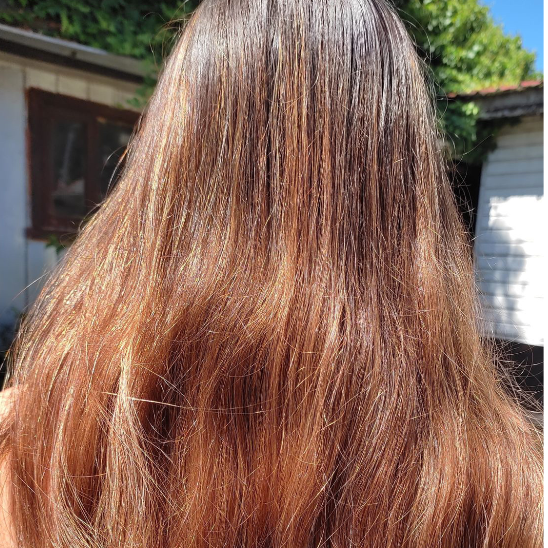 Cabello antes de aplicar henna natural - Henna Lovers