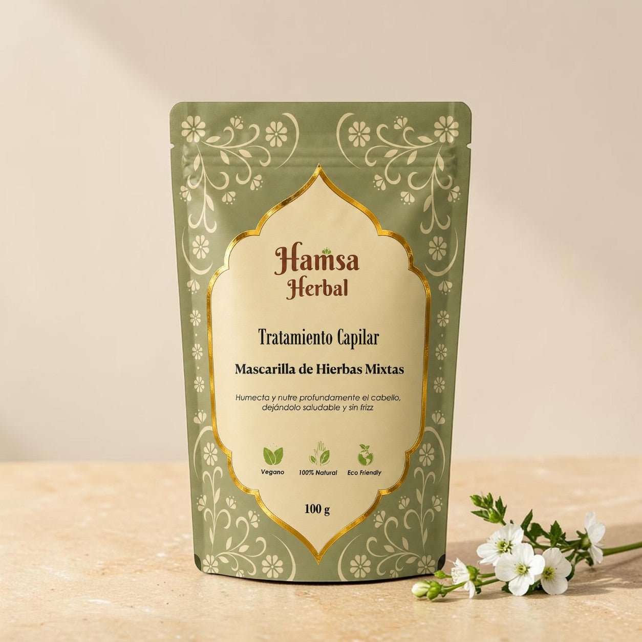 Mascarilla de Hierbas Mixtas – Nutrición profunda - Henna Lovers