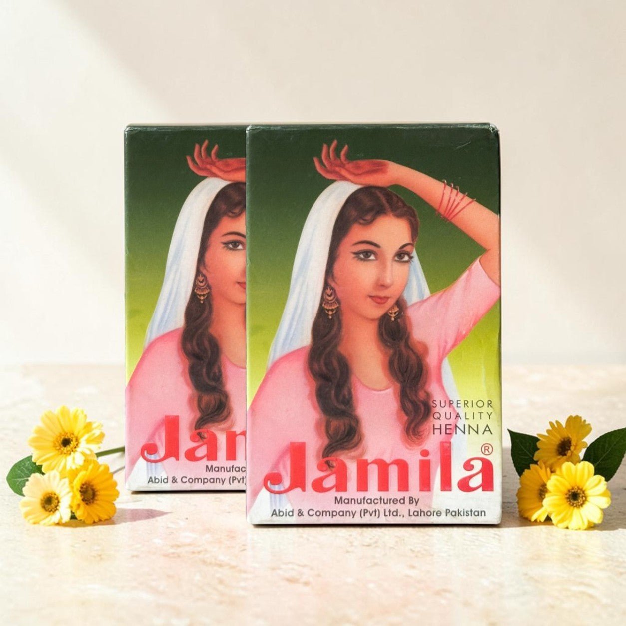 Pack 2 Hennas Jamila Hair - Cobrizo Natural y Duradero - Henna Lovers
