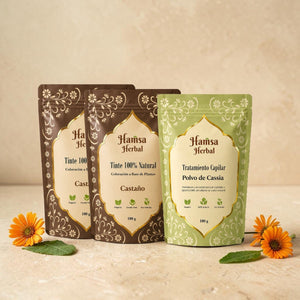 Pack Castaño Dorado - Henna Lovers