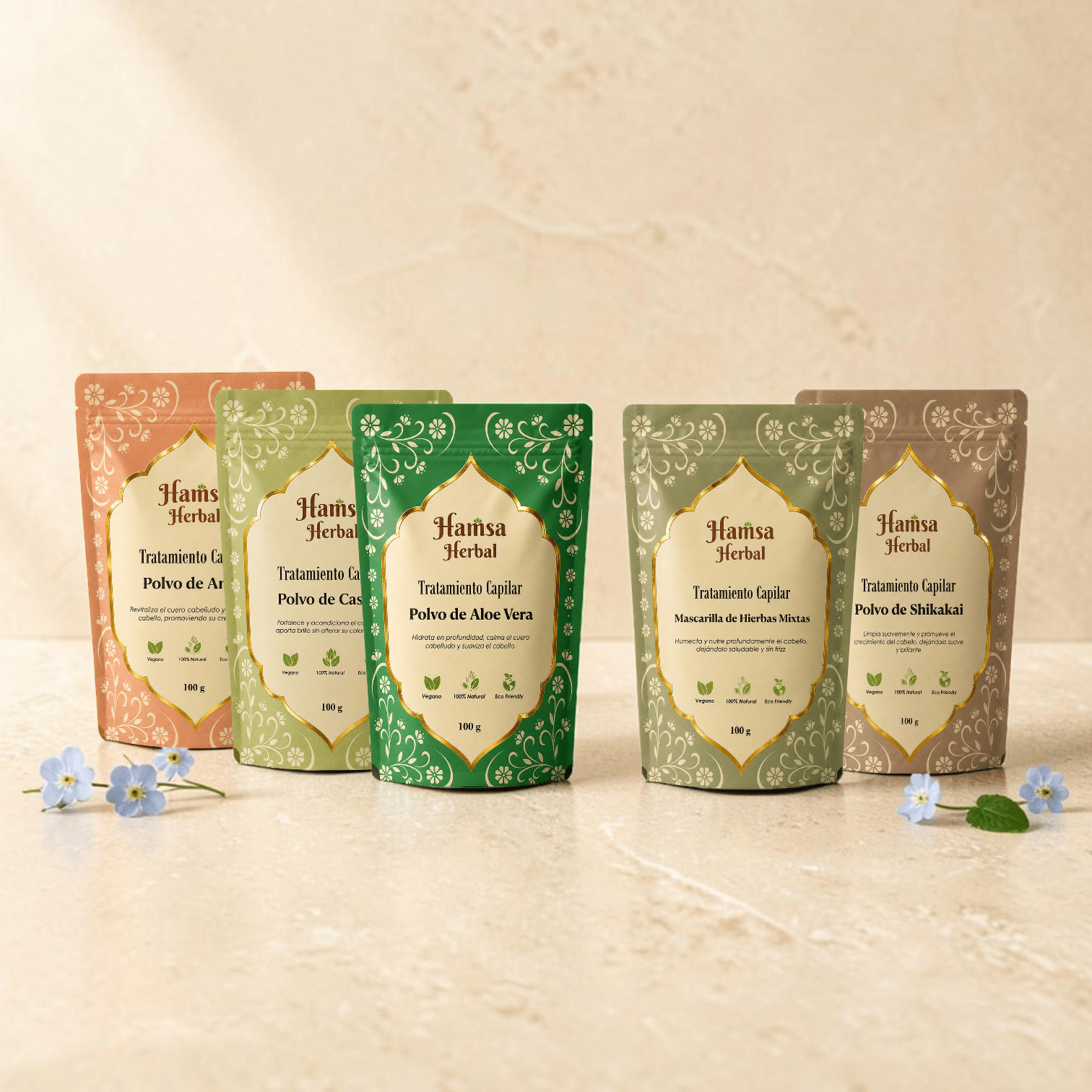 Pack Ritual de Plantas - Henna Lovers