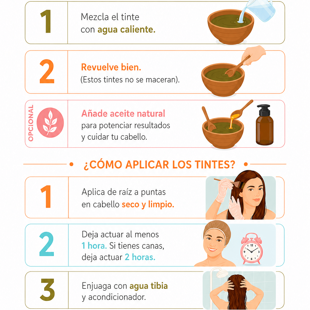 Tinte 100% Natural - Rubio Vainilla - Henna Lovers