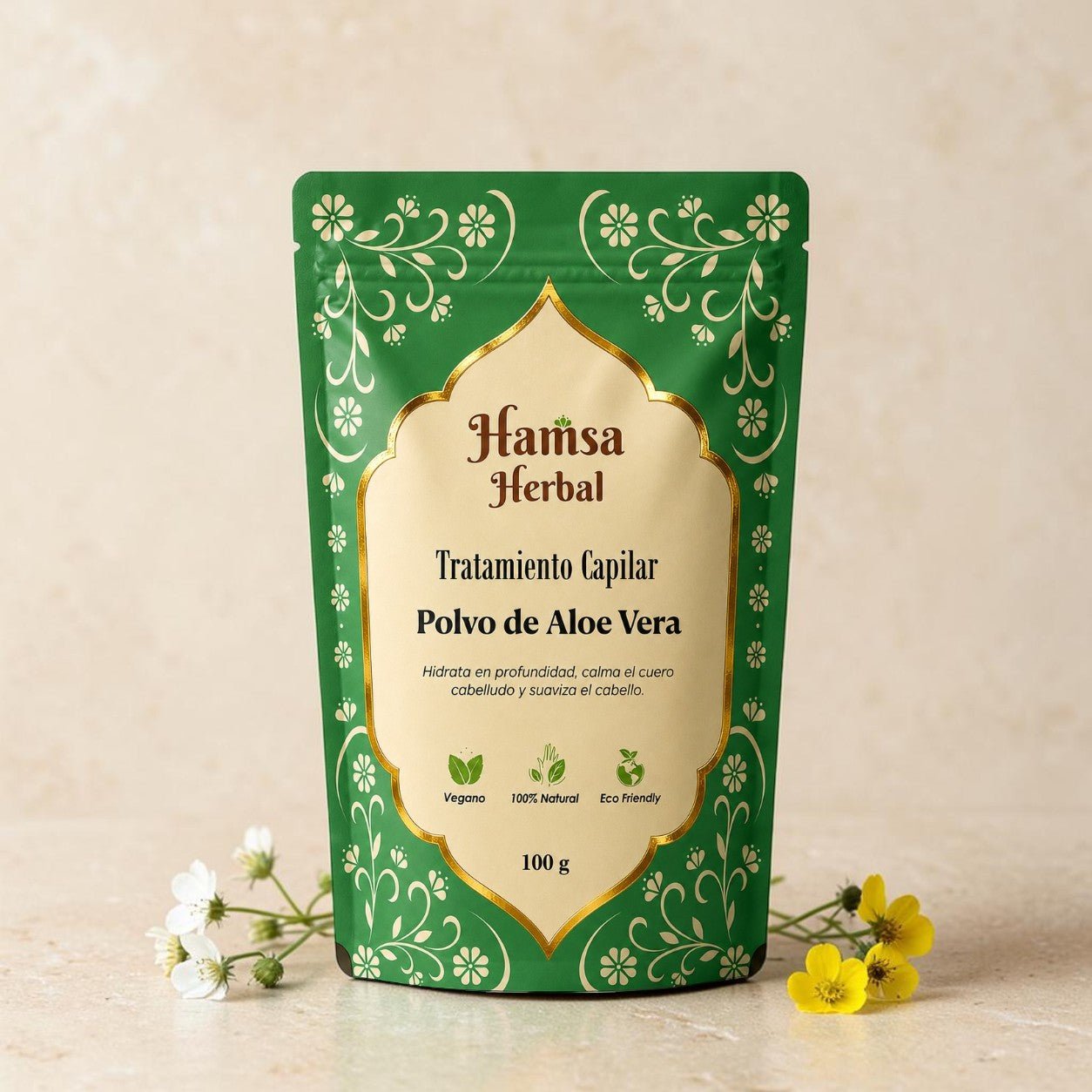 Tratamiento Capilar Polvo de Aloe Vera - Henna Lovers