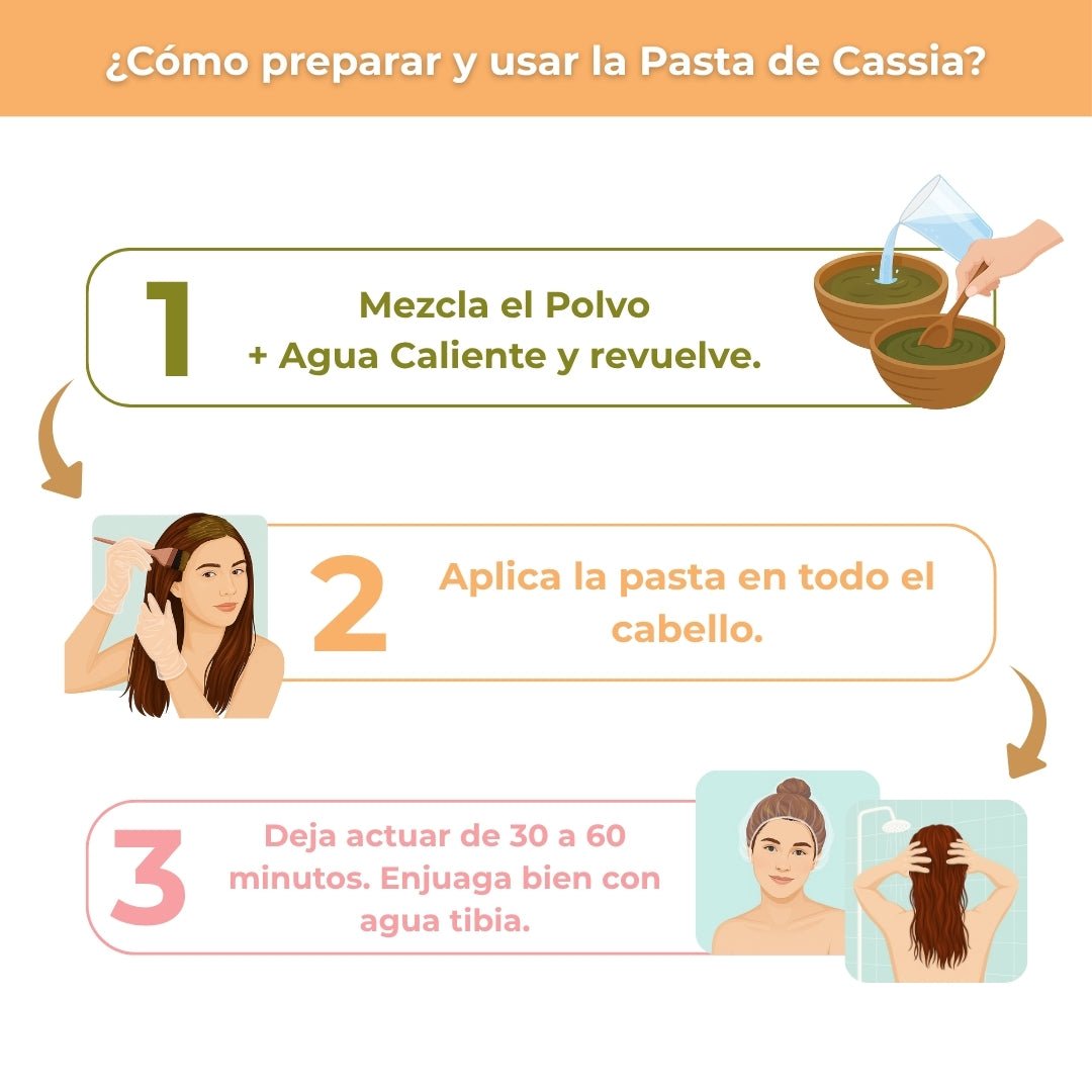 Tratamiento Capilar Polvo de Cassia (Henna Neutra) - Henna Lovers